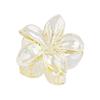 Gradient Frangipani Hair Clips Transparent Color Plumeria Disk Hair Shark Clip Ins Style Sweet Hair Clip Flower Hair Clip