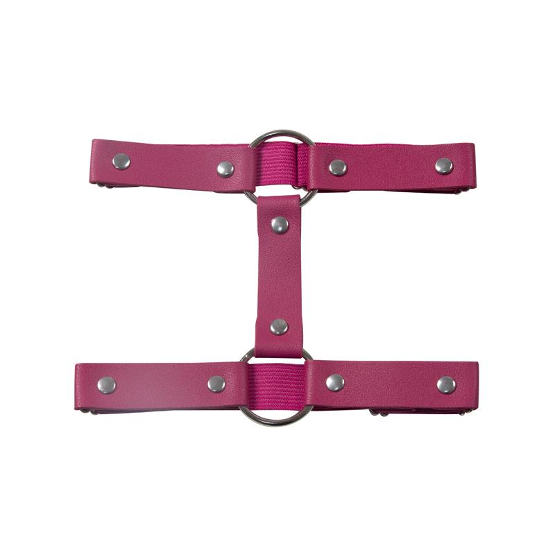 Gothic Harajuku Punk Leather Thigh Garter Elastic Band Leg Chain