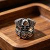 Men's Retro Demon Eye Punk Ring – Stylish, Single Finger, Personality Jewelry for Boys