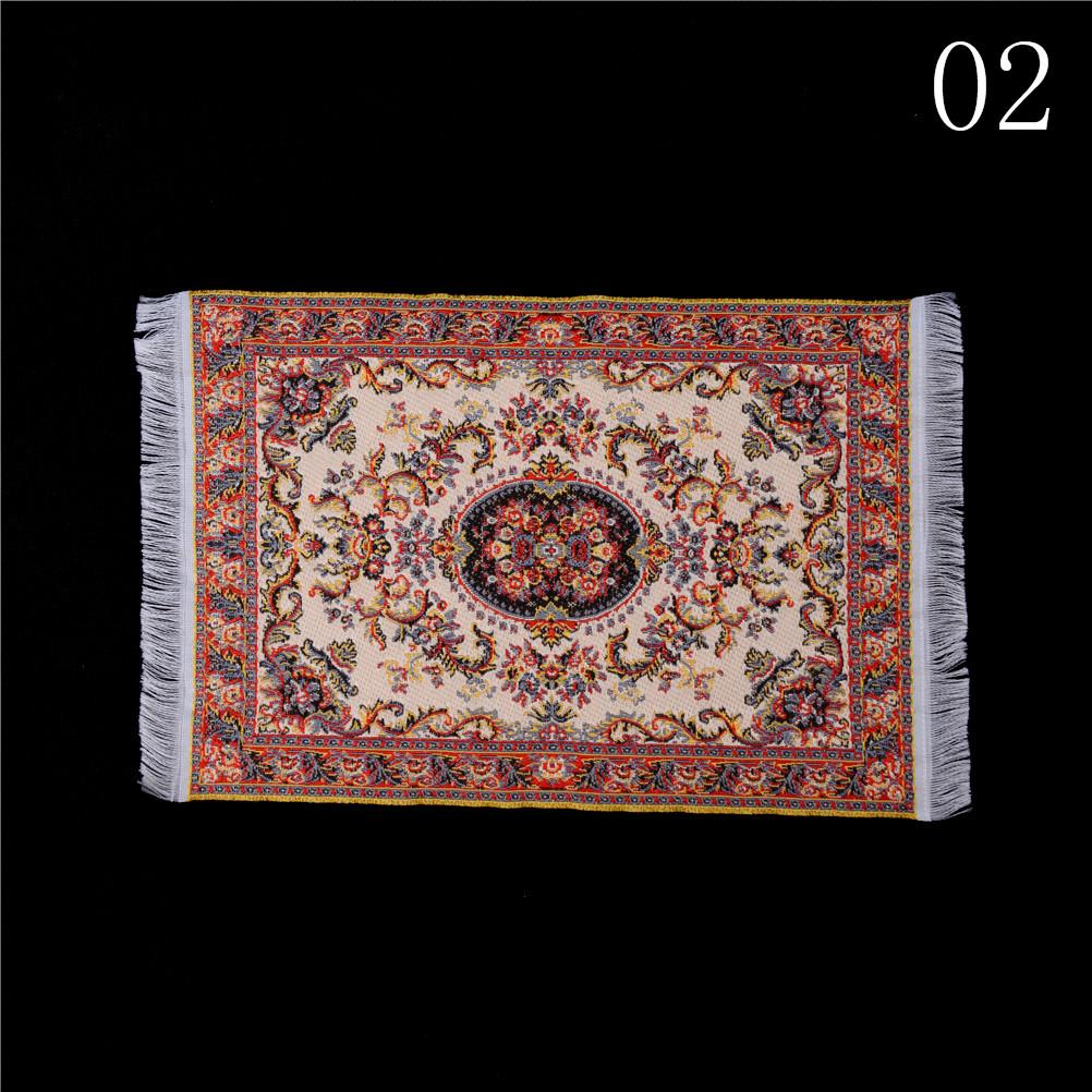 1/12 1:12 Dollhouse Mini Carpet Mat 1:12 Dollhouse Miniature Casa De Boneca Dollhouse Accessories Kit