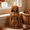 Female Statue Mold Exquisite 3d Candle Mold Forest Goddess Mold Natural For Resin Crafts Holiday Gifts Party Decoration
