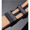 Men's automatic buckle leather belt Business versatile embossed belt Men's