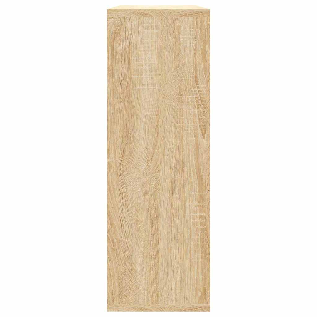 vidaXL Wandregale Sonoma-Eiche 104x20x58,5 cm Holzwerkstoff