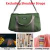 Multifunctional Canvas Tool Storage Bag, Large Capacity Handbag Tote Bag Storage Waterproof and Wear-resistant Organizer Bag