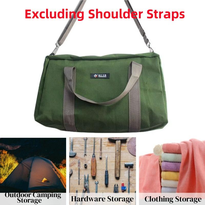 Multifunctional Canvas Tool Storage Bag, Large Capacity Handbag Tote Bag Storage Waterproof and Wear-resistant Organizer Bag