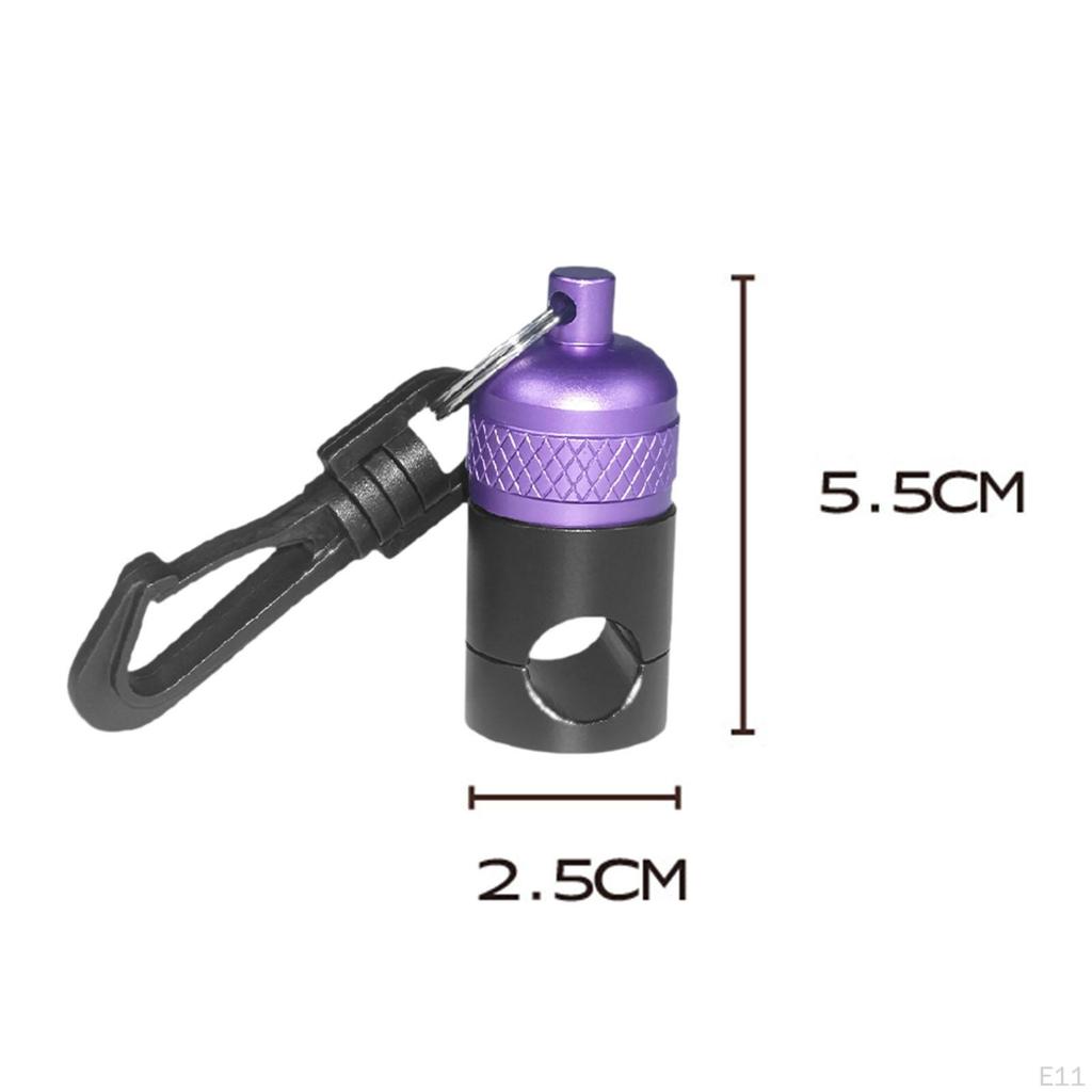 Schlauchclip für Tauchregler zur einfachen Befestigung