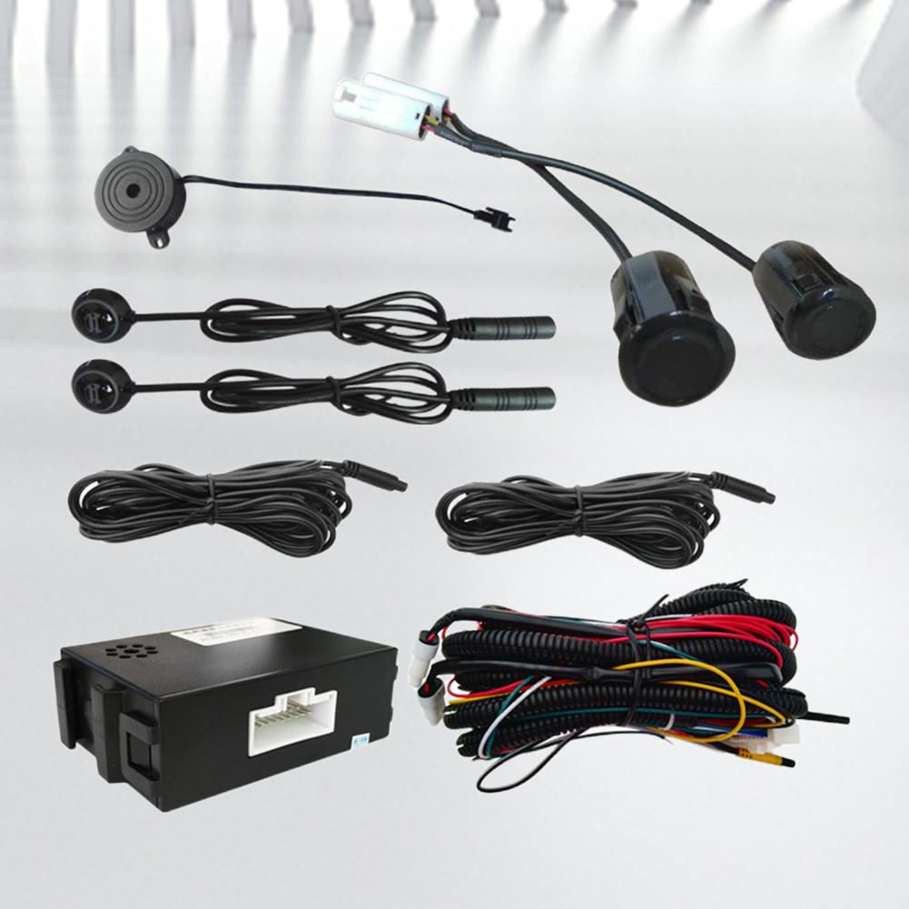 Car Blind Spot Detection IP67 Waterproof Radar Detection Set Assist Lane Changing Blind Spot Sensor Ultrasonic Radar Monitor Kit
