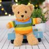 Cute Sweater Bear Plush Toy Doll Teddy Bear Doll Birthday Gift