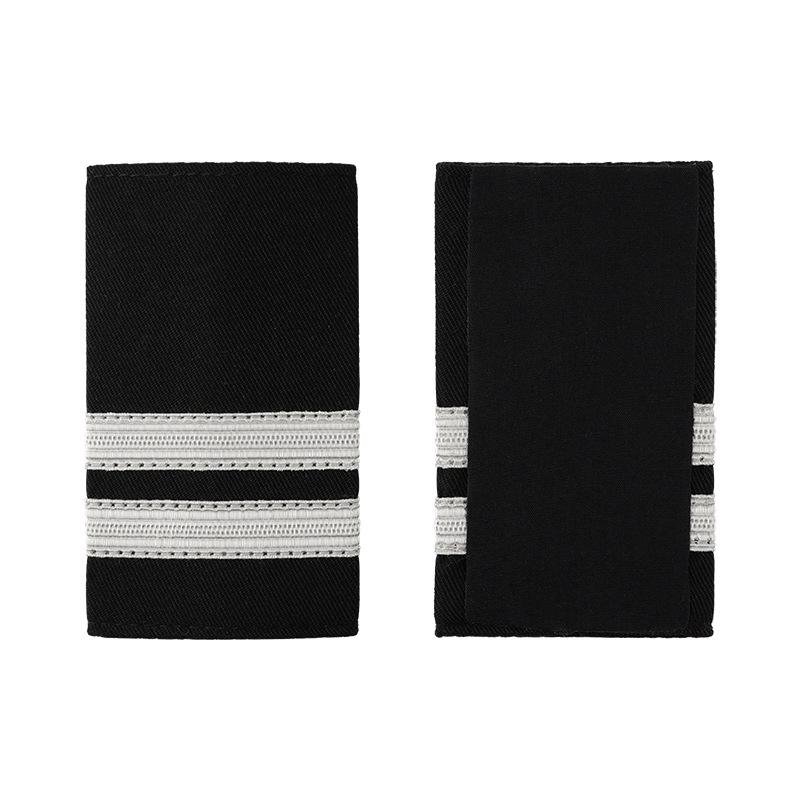 Washable Silk Metal Wire Aviation Shoulder Boards for Security Uniforms - Suitable for China Eastern and Hainan Airlines