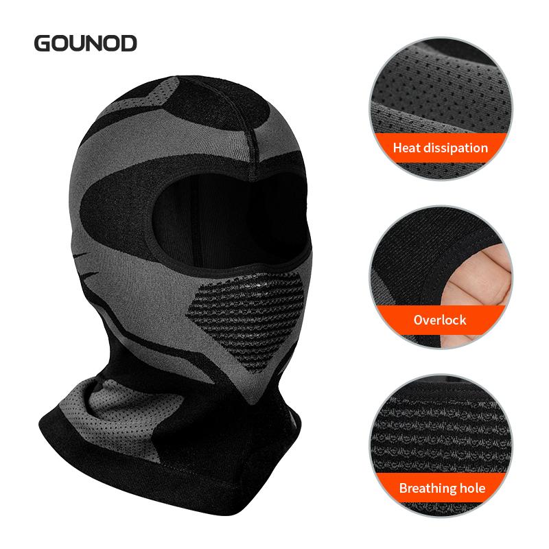 Cycling Warm Mask Motorcycle Helmet Headgear Plus Velvet Windproof Bib  Cold Protection Ski Mask Winter