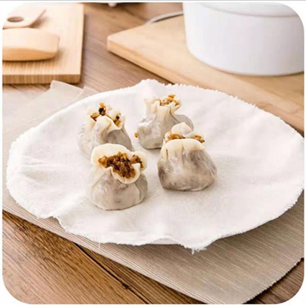 Cloth 16cm for Fluorescent Whitening Food Grade Steaming Heat Cooking White BEAUTY PLAYERSteaming 10-Pack Steamers, Agent-Free, 100% Cotton, Cloth,