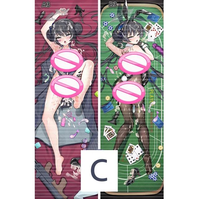 Blue Archive Ryuge Kisaki Dakimakura 2WAY Hing Body Case Anime Pillow Cushion Cover
