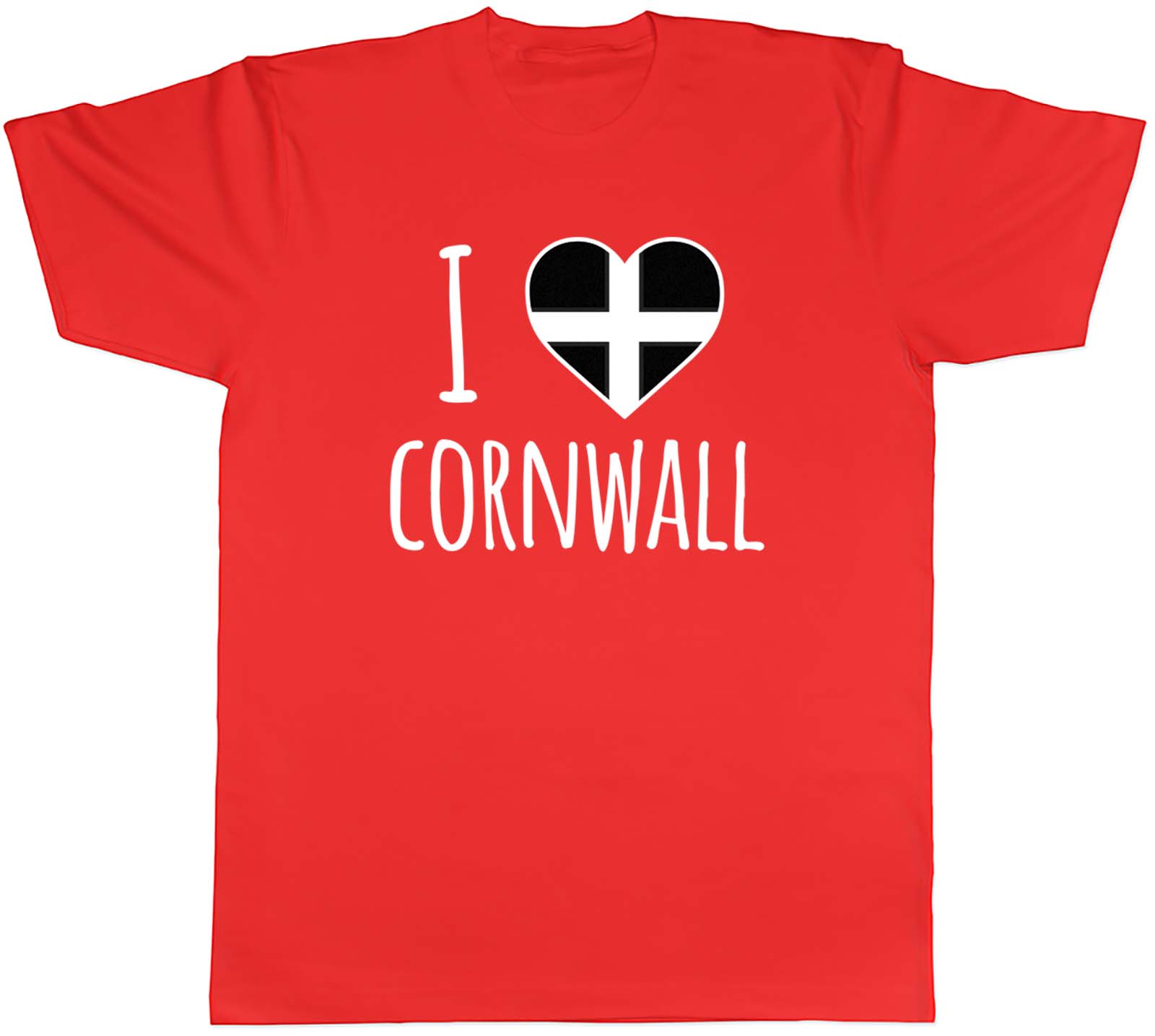 St Pirans Day Unisexs TShirt I Love Cornwall Unisex Tee Gift S