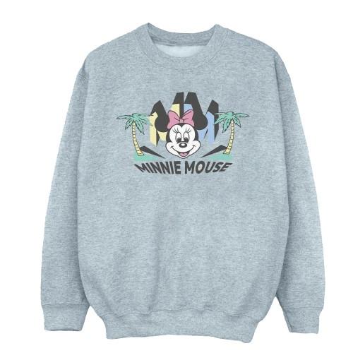 Disney Mens Minnie MM Palm Sweatshirt