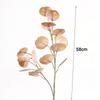 Plastic Material Artificial Eucalyptus Plant 1 Pcs Pack Long Pole Eucalyptus  Table Decor