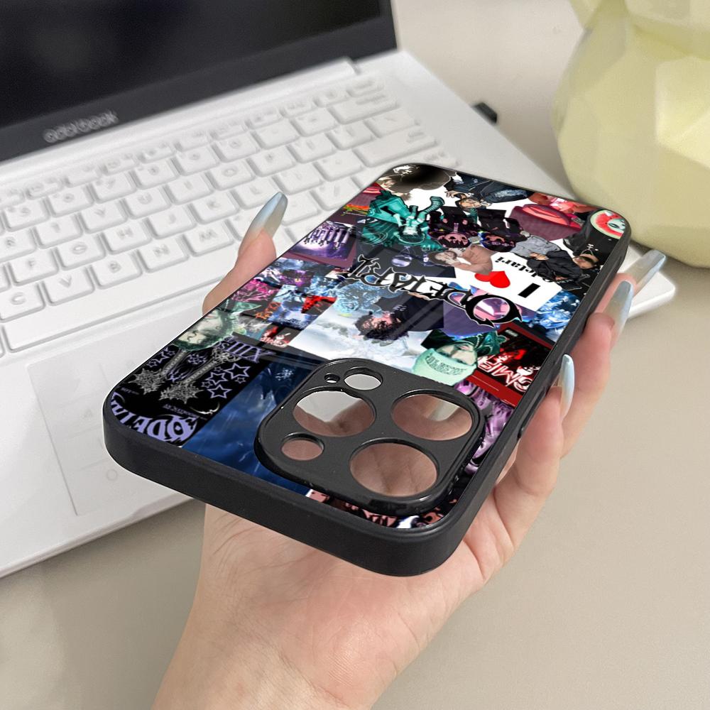 Phone Case Glass For Samsung Galaxy S26 S25 S23 S24 S21 S22 S20 Ultra Fe Plus A16 Cover Rapper O-Odetari
