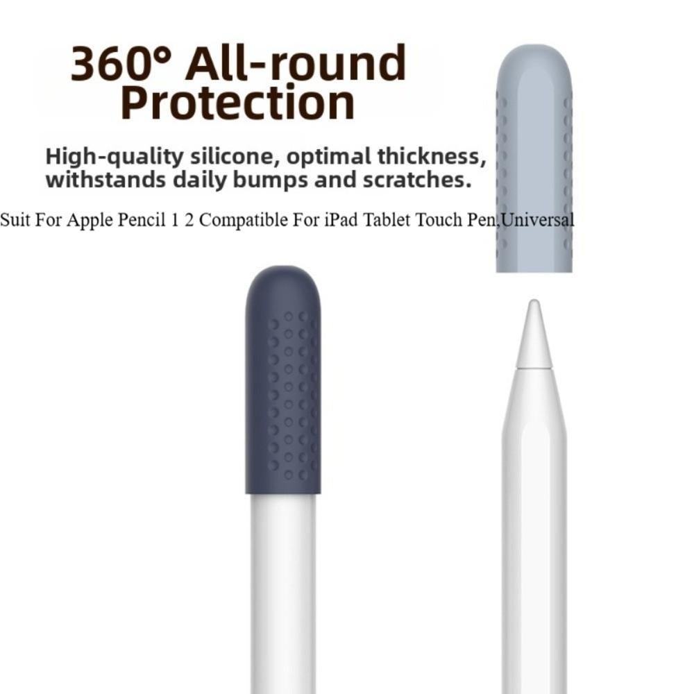 Grip Texture Stylus Tip Protector Soft Silicone Stylus Nib for Apple Pencil Universal