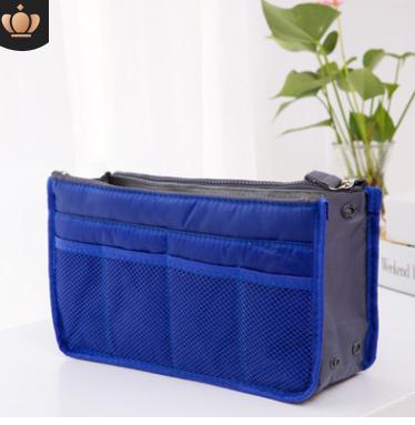Organizer Insert Bag Women Nylon Travel Insert Organizer Handbag Purse Large Liner Lady Makeup Cosmetic Bag Cheap Female Tote
