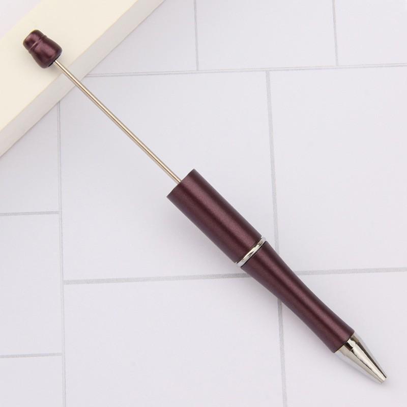 Creative UV Multi-Color Gradient Plastic Bead Pen - 130 Colors Available