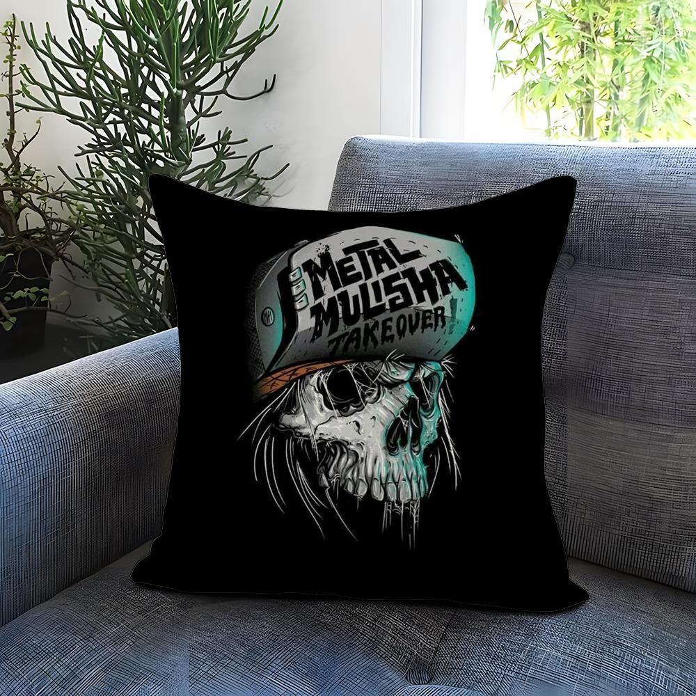 Motocross M-Metal MulishaS Cushion Cover Comfortable Reversible Pillow Cover Ideal for Car Sofa Bedroom & Beyond