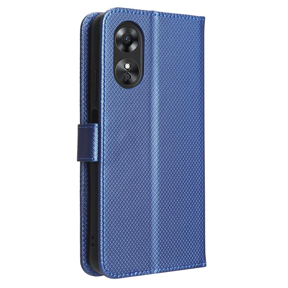 Flip Case for Oppo A17, Smart Magnet, Blue