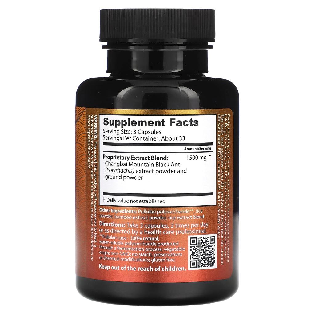 Super Ant, 500 Mg, 100 Capsules