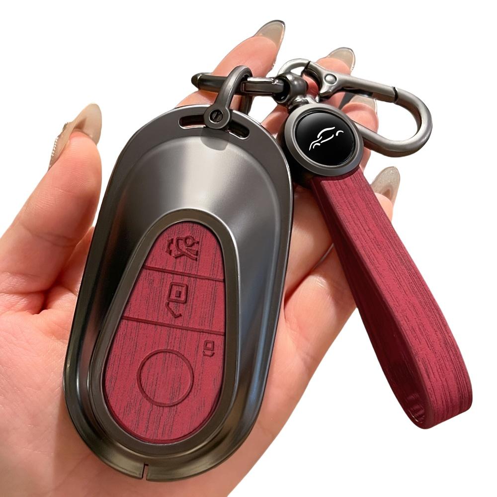 Auto Key Fob Cover Case Keyless Fit For Mercedes Benz C S Class W206 W223 S350 C260 C300 S400 S450 S500 Key Fob Protector Housing Remote