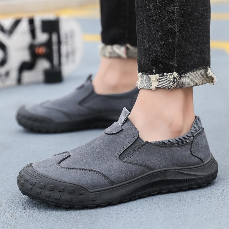 One-pedal men's shoes men's sports shoes new casual shoes men's wear-resistant labor insurance tooling shoes