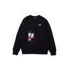 Nike Customizable  Cartoon Graffiti Cat Print Versatile Solid Color Letter Logo Crewneck Sweatshirt Unisex sweatshirt BV2667-010(TEAM1061-3.3.18)