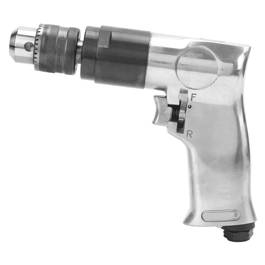 Luftbohrer 3/8 Zoll 2000 U/min Variable Geschwindigkeit Vorwärts Rückwärts Einstellbar Starkes Lager Handgehaltener Pneumatischer Bohrer