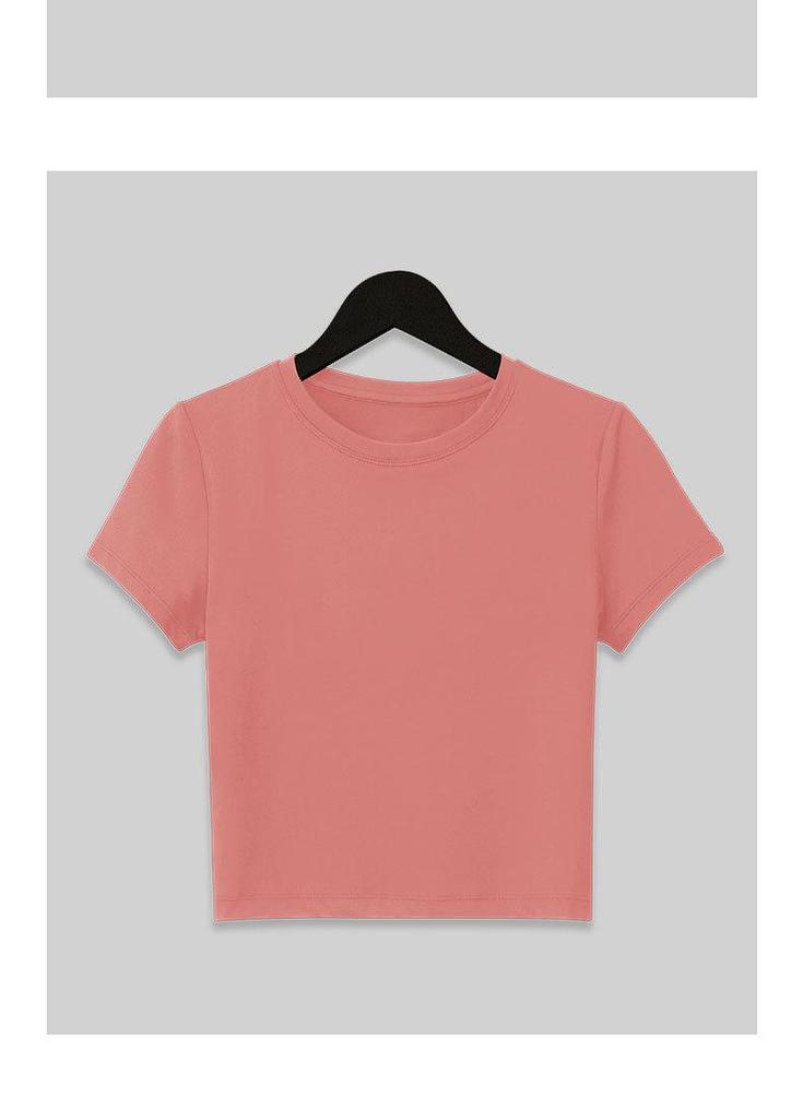 Women's Quick-Dry Slim Fit Short Sleeve Yoga & Gym Top