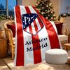 Coperta con Stampa Atletico Madrid - Morbida e Confortevole, per Camera da Letto, Viaggio, Divano, Decorazione per la Casa - Regalo di Compleanno o Natale per un Amico