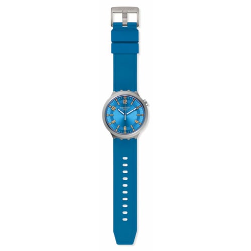 Swatch Blue In the Works SB07S115 Watch, Blue