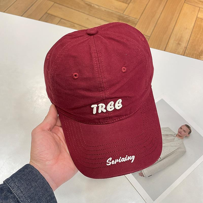 

Hole letter embroidery big head circumference baseball cap children spring and summer face small sports leisure cap men 54-58cm