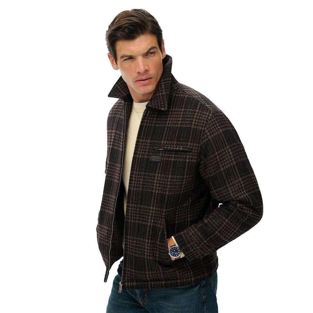 Superdry Куртка Wool Blend Check Ranch