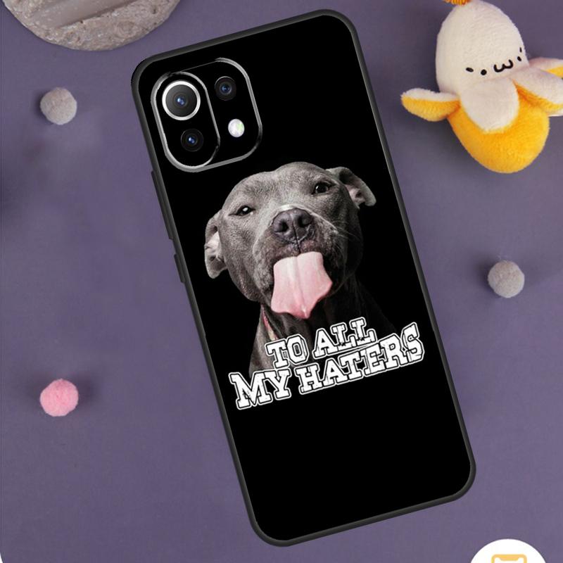 Pit Bull Lovely Pet Dog Pitbull Case For Xiaomi 13T 12T 11T Pro 13 14 Ultra 12 Lite POCO X6 M6 F5 F6 Pro X5 X3 F3 M5s Cover