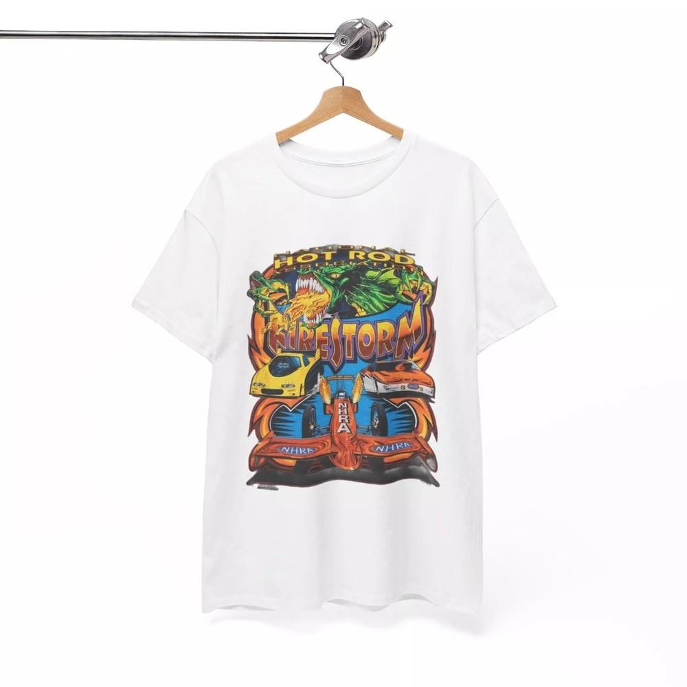 

Vintage 1999 Drag Racing National Nascar T-Shirt Unisex T-Shirt XXXXL