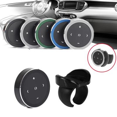 Car Wireless Media Button Remote Controller Bluetooth 5.0 Car Motorcycle Bike Steering Wheel Music Play Remote for Phone Tablet