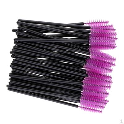 50 Stück Einweg-Mascara-Bürsten Stäbe Werkzeuge