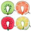 Travel Portable Fruit U-shaped Pillow Cushion Nanoparticle Neck Pillow Office Cervical Pillow Fruit Pattern Travel Pillow