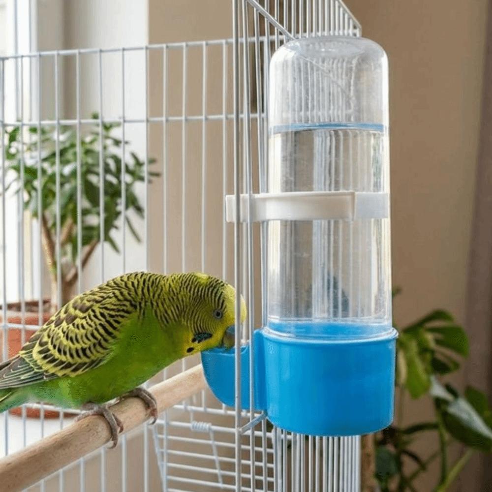 Leak-Proof Automatic Bird Feeder Plastic Cage Hanging Feeder Bird Water Dispenser  Aviary