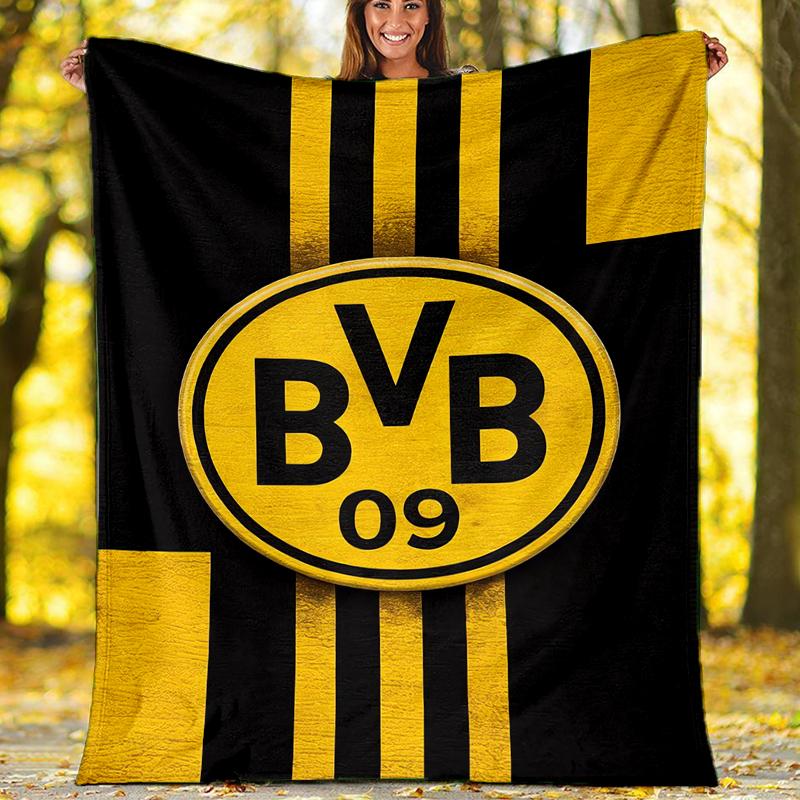 BVB Theme Printed Blanket - Perfect for Couch, Bed, Travel & Outdoor Use | Machine Washable, Cozy & Durable.