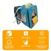 Backpack For Cat Under 11 Lbs, Cat And Dog Backpack, Soft Cushion To Protect Back, Foldable Design,Outdoor Travel Pet Bag