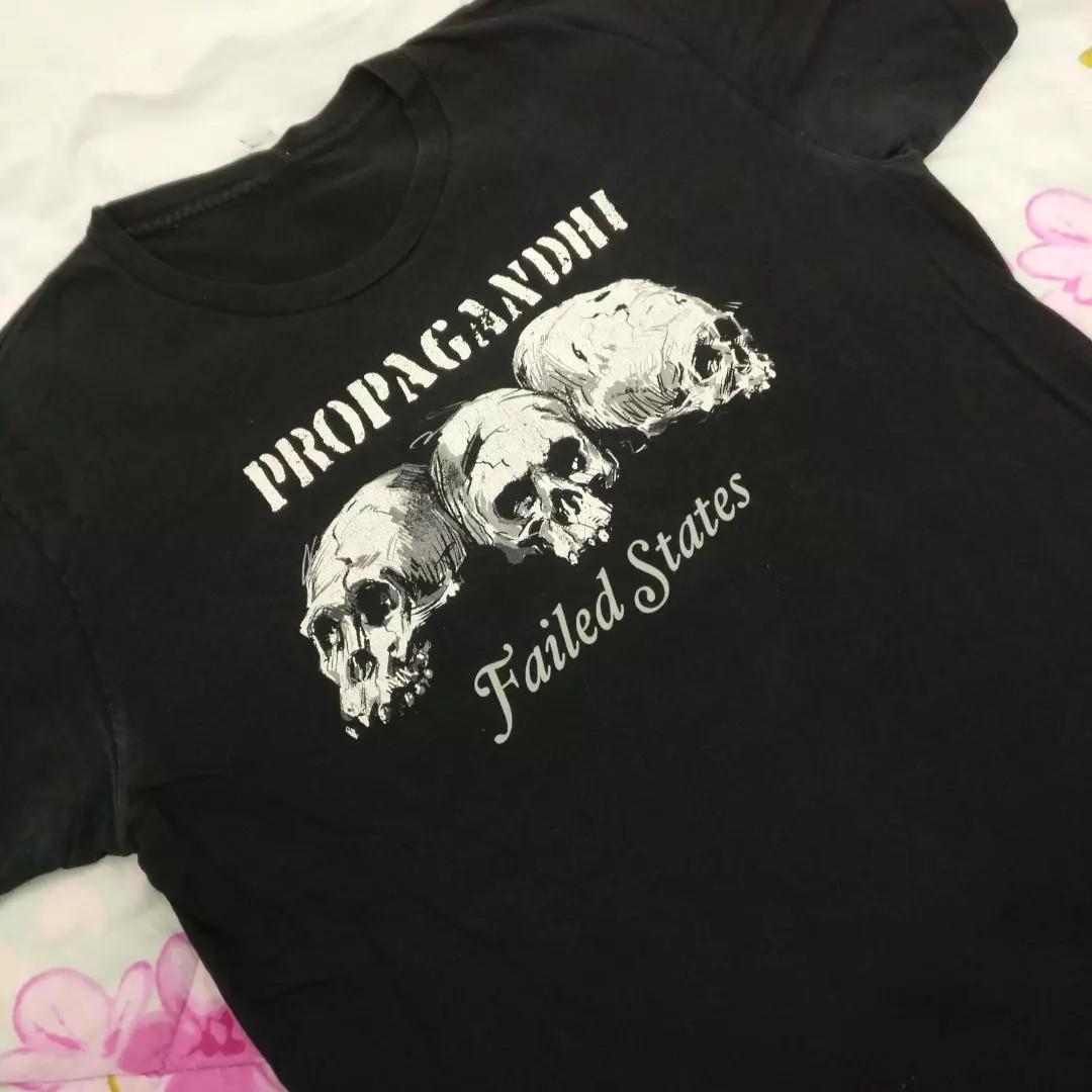 Propagandhi Band Black T-Shirt Cotton Full Size Unisex S-5XL L