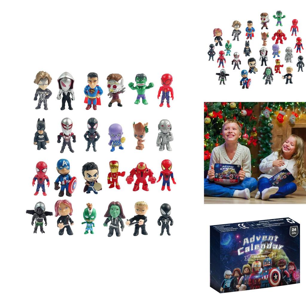 Festive Marvel Avengers Toy Advent Calendar For Kids' Christmas Countdown Fun