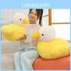 Plush Duck Yellow Toy With Short Plush Fabric Perfect For Kids Collectors And