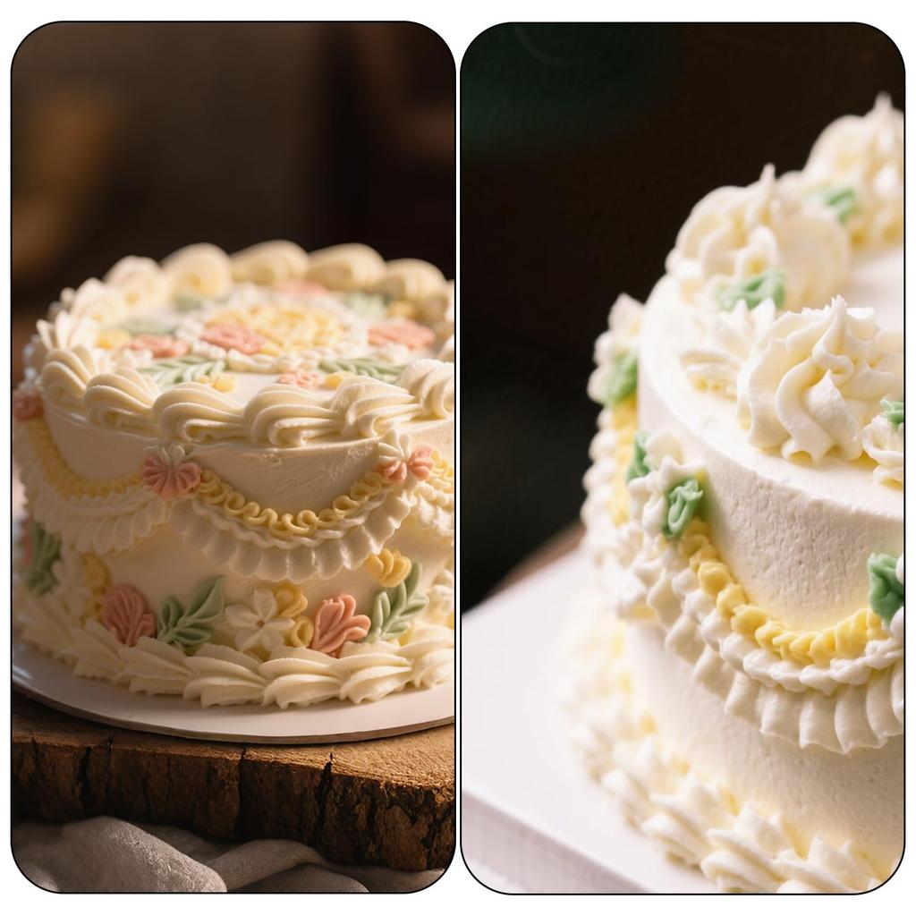 2pcs Fondant Cake Arc Ruler, Flip Cake Arch Guide Decorating Tool Adjustable Arc Ruler Baking Measure Pastry Essential Baking Accessory for Home