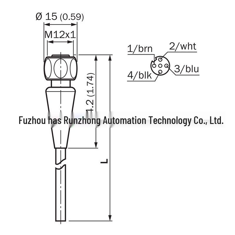 Brand New DOL-1204-G02MRN Sick Sensor Cable with Quotation/Compatible DOL-1208-G02MAC1 DOL-1204-G02MRN