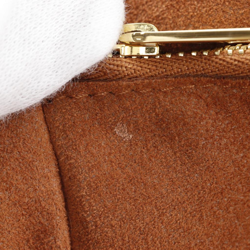 LOUIS VUITTON rock me shopper Tote Bag M58927 chataigne Brown Calfskin Women Used