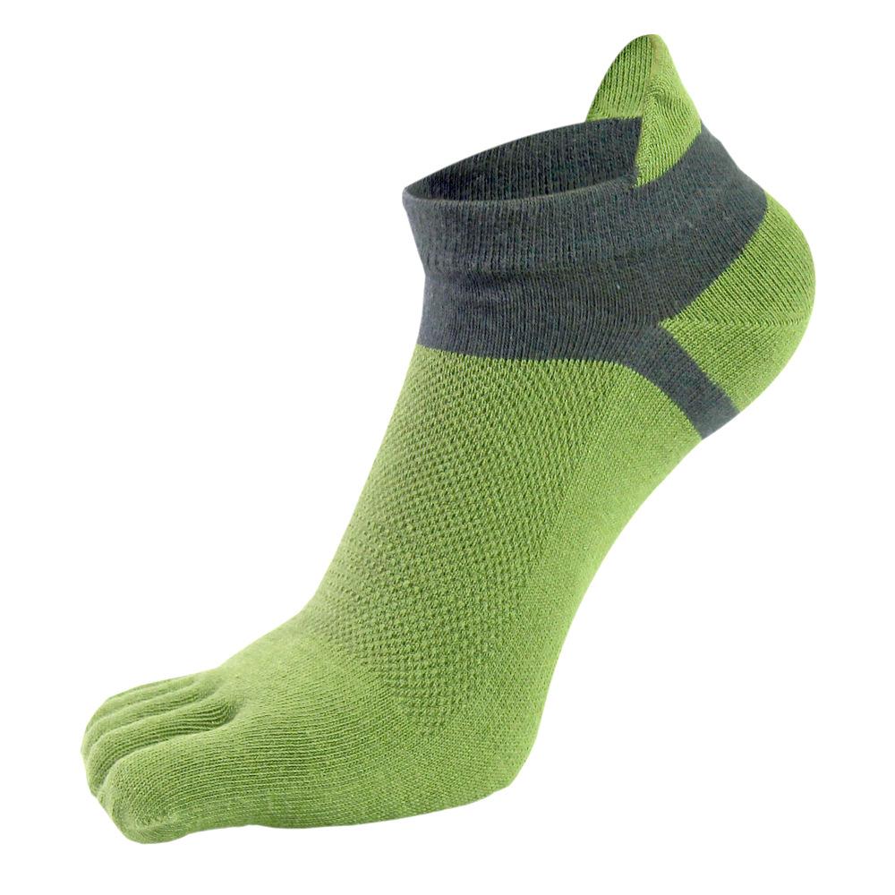 Herren Baumwoll-Fünf-Zehen-Kurzsocken - Atmungsaktiv Sommerstil